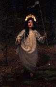 Thomas Cooper Gotch The Flag oil painting picture wholesale